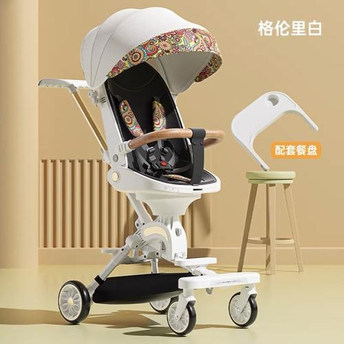 工厂婴儿推车可坐躺轻便宝宝儿童车遛娃手推车折叠式高景观伞车高景观